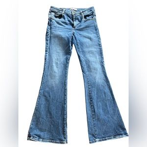 Y2K-Inspired Zara Flare Jeans - Size 10 - Excellent Condition